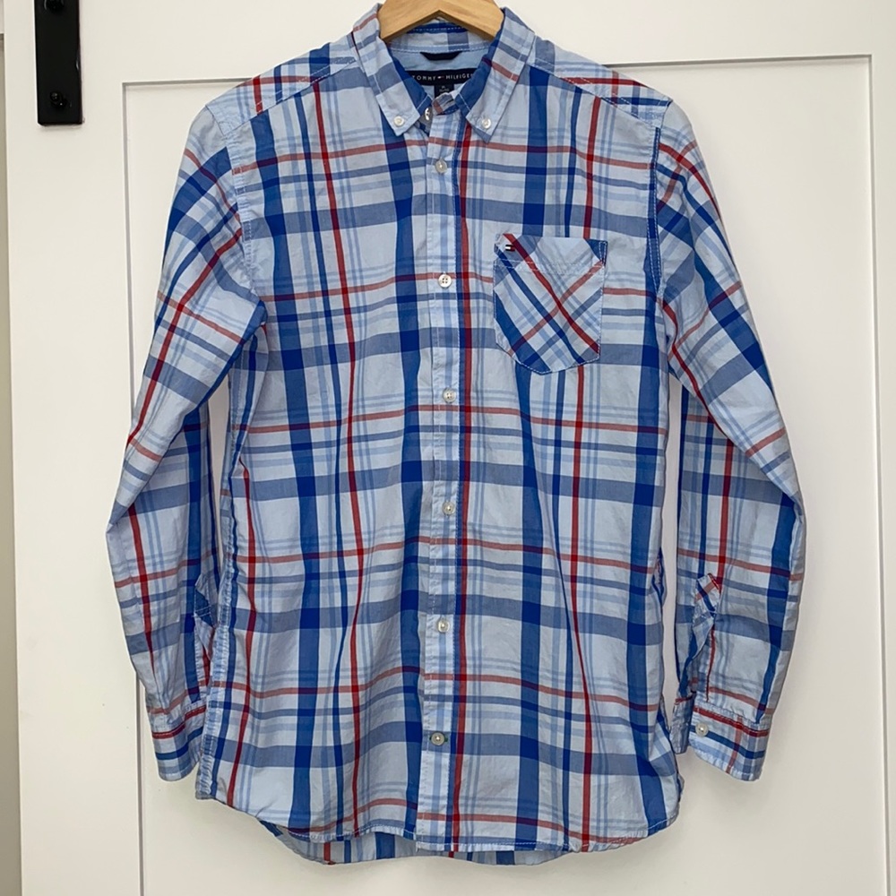 Tommy Hilfiger 🇺🇸 Boys  XL 20 Button-Down Shirt